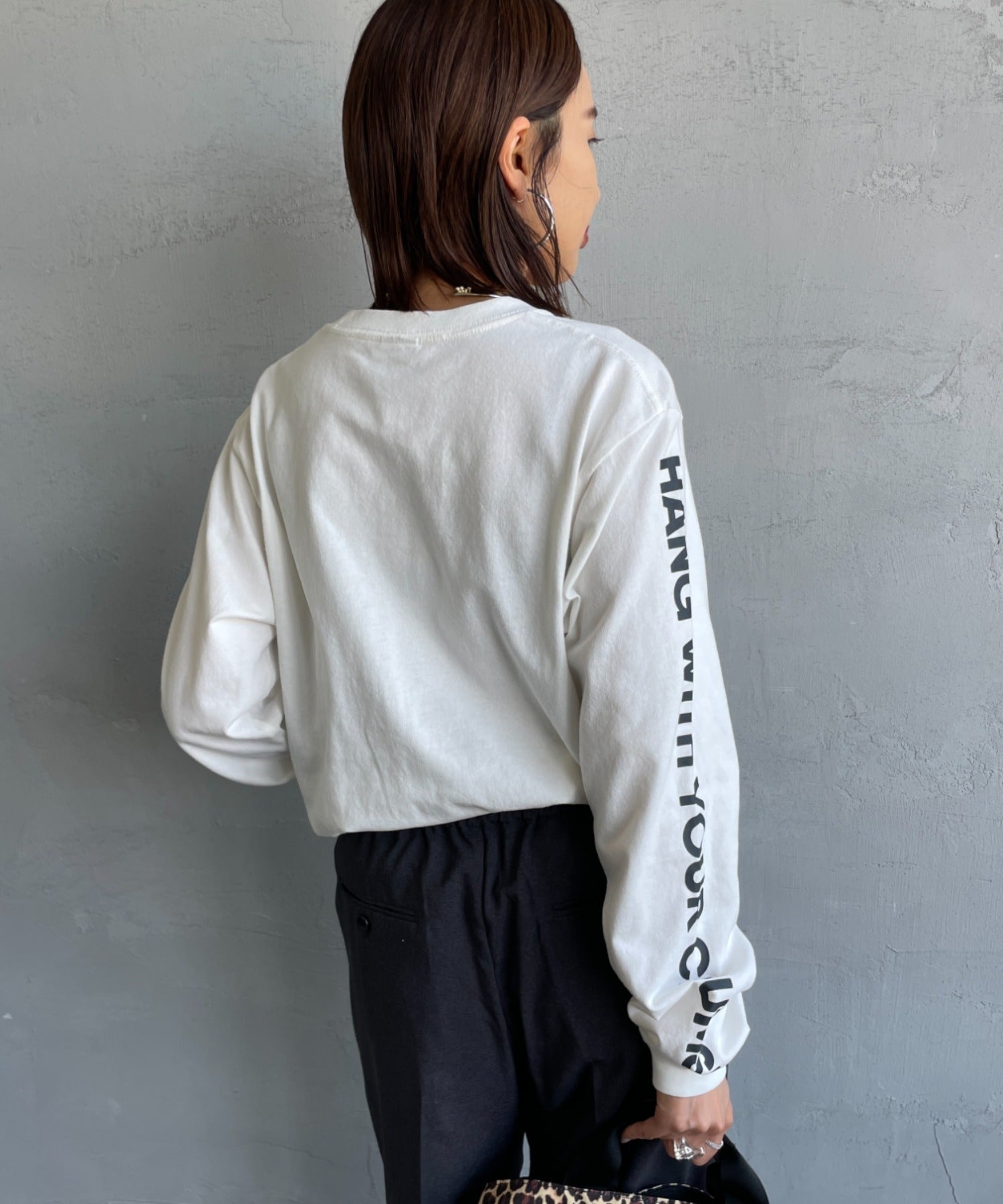 Chums HANG WITH YOUR CHUMS Long Sleeve T-shirt - HLY & CHOCCICO