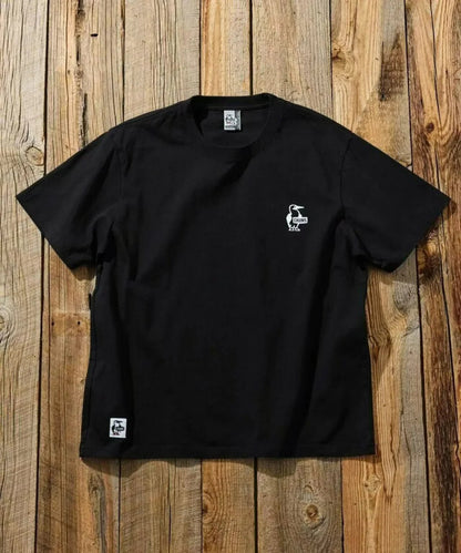 CHUMS 別注 history back print crew neck T-shirt - 4 Color - HLY &amp; CHOCCICO