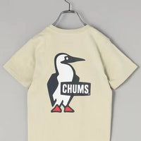 CHUMS KIDS Booby Logo size back print Tee - 4 Color - HLY & CHOCCICO
