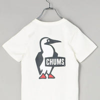 CHUMS KIDS Booby Logo size back print Tee - 4 Color - HLY & CHOCCICO