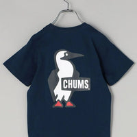 CHUMS KIDS Booby Logo size back print Tee - 4 Color - HLY & CHOCCICO