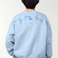 CHUMS Large Jump Rope Crew  Hoodie HLY & CHOCCICO