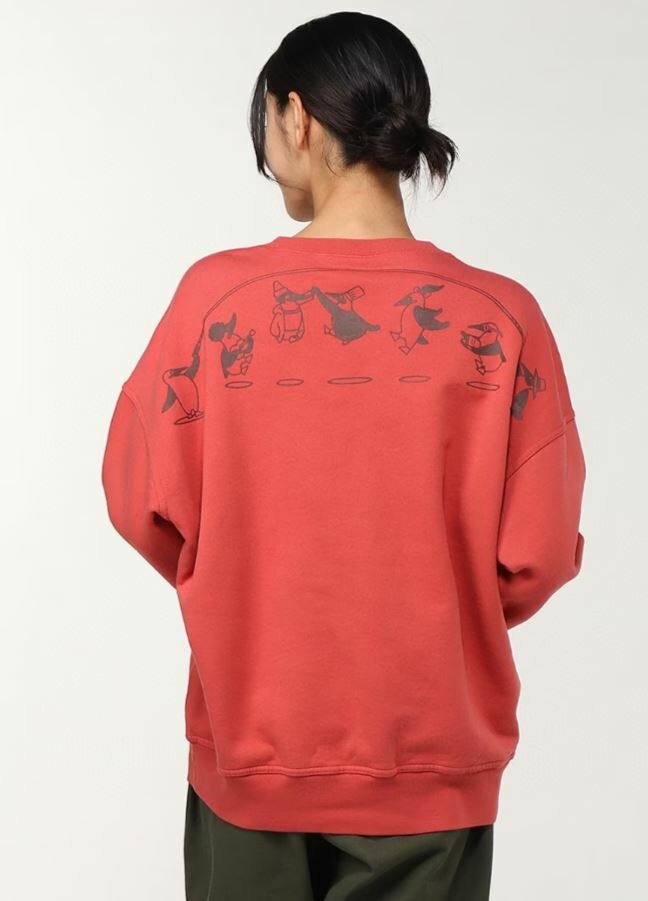 CHUMS Large Jump Rope Crew  Hoodie HLY & CHOCCICO