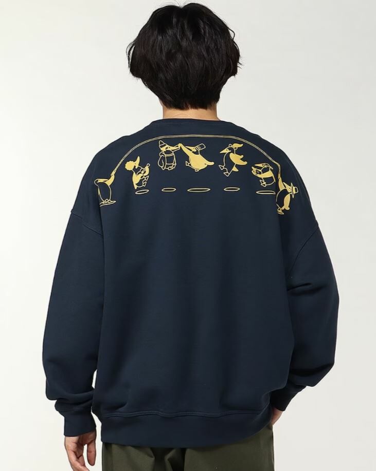 CHUMS Large Jump Rope Crew  Hoodie HLY & CHOCCICO