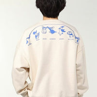 CHUMS Large Jump Rope Crew  Hoodie HLY & CHOCCICO