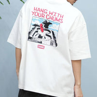 CHUMS Murasaki Sports Tee HLY & CHOCCICO
