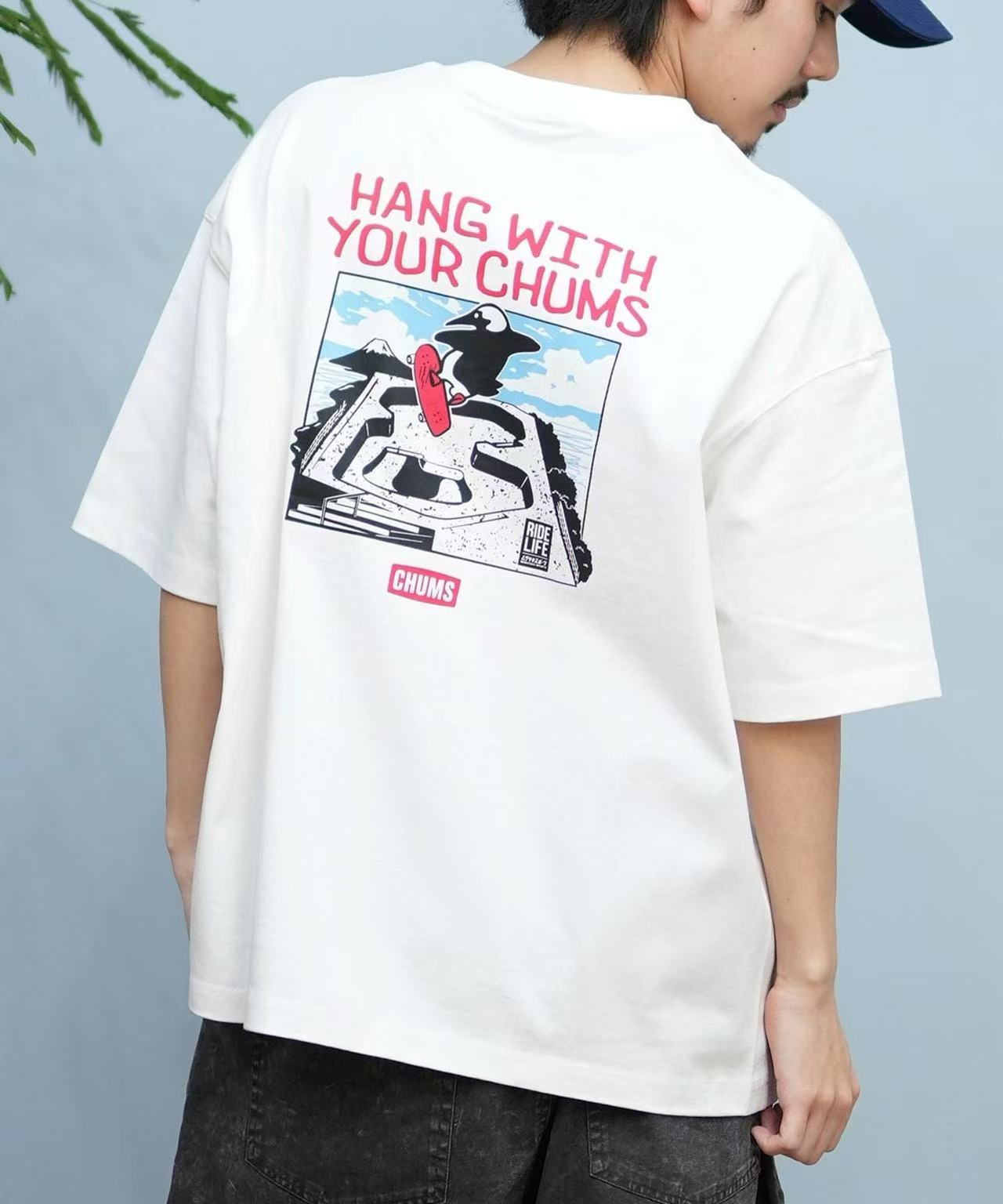 CHUMS Murasaki Sports Tee HLY & CHOCCICO