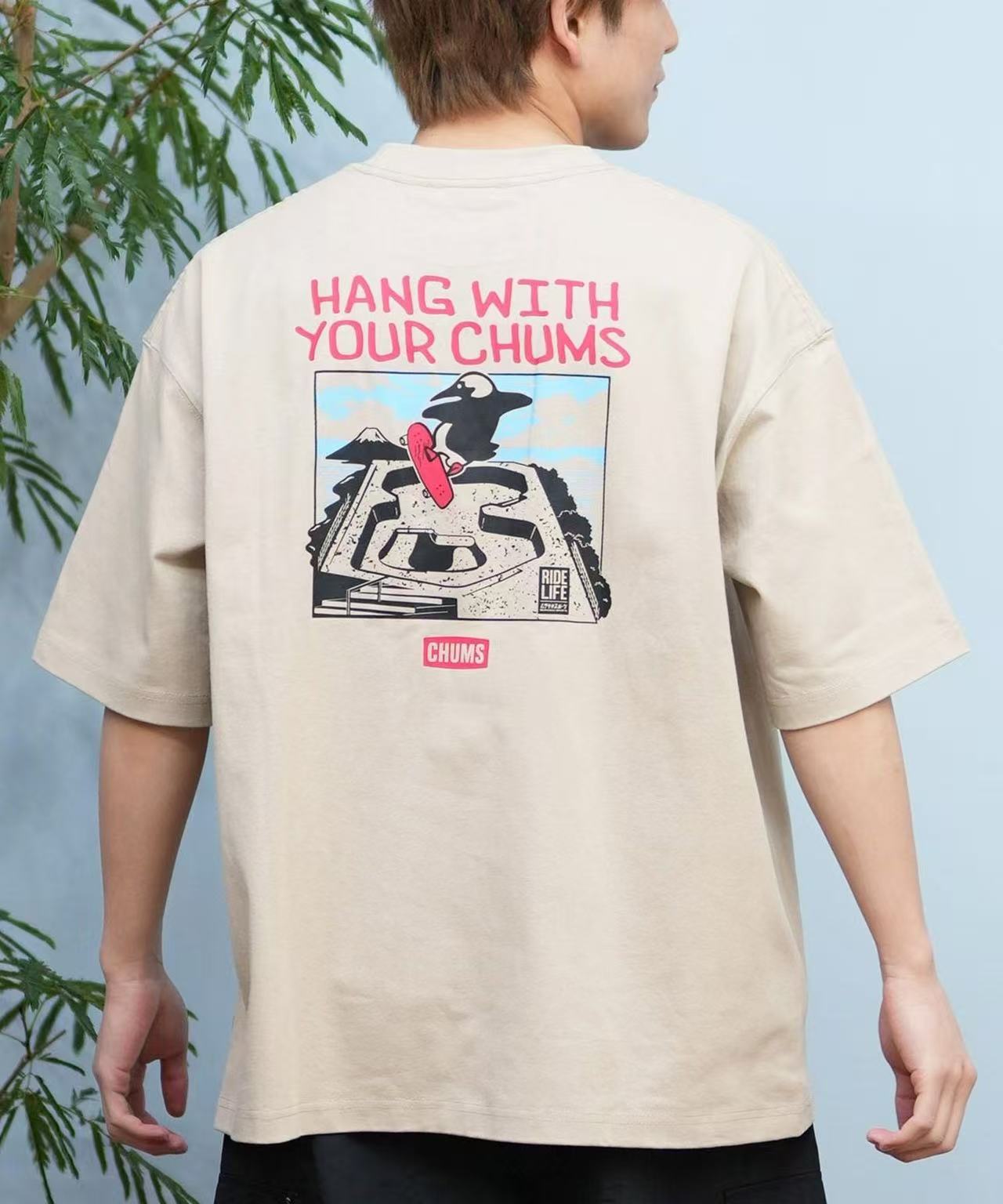 CHUMS Murasaki Sports Tee HLY & CHOCCICO