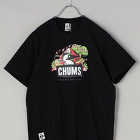 CHUMS  Picnic Booby Picnic print crew neck Tee  -5 Color - HLY & CHOCCICO