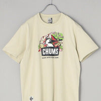 CHUMS  Picnic Booby Picnic print crew neck Tee  -5 Color - HLY & CHOCCICO