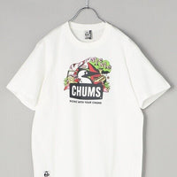 CHUMS  Picnic Booby Picnic print crew neck Tee  -5 Color - HLY & CHOCCICO