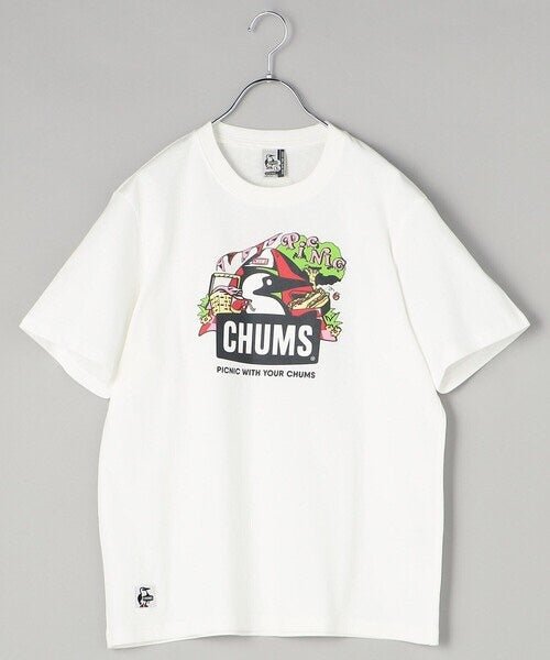 CHUMS  Picnic Booby Picnic print crew neck Tee  -5 Color HLY & CHOCCICO