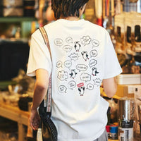 CHUMS random boobie bird back print Tee - HLY & CHOCCICO