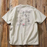 CHUMS random boobie bird back print Tee - HLY & CHOCCICO