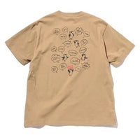 CHUMS random boobie bird back print Tee - HLY & CHOCCICO