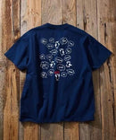 CHUMS random boobie bird back print Tee HLY & CHOCCICO