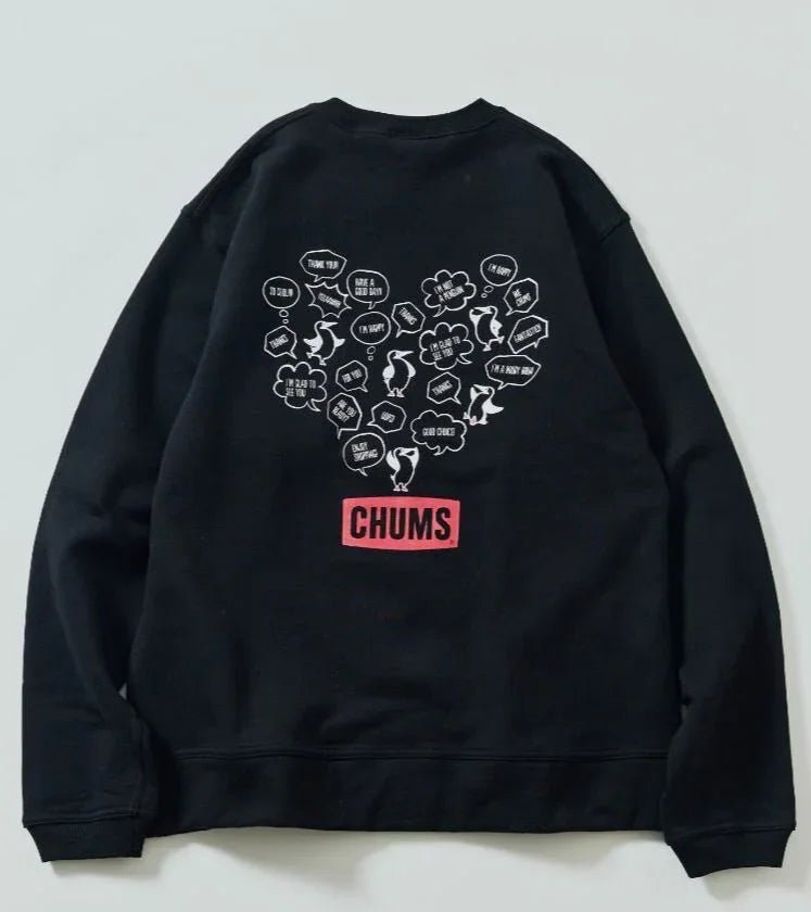 CHUMS Random Booby Bird Back Print Crew Neck Sweatshirt 🌟貨期:3至4星期 - HLY &amp; CHOCCICO