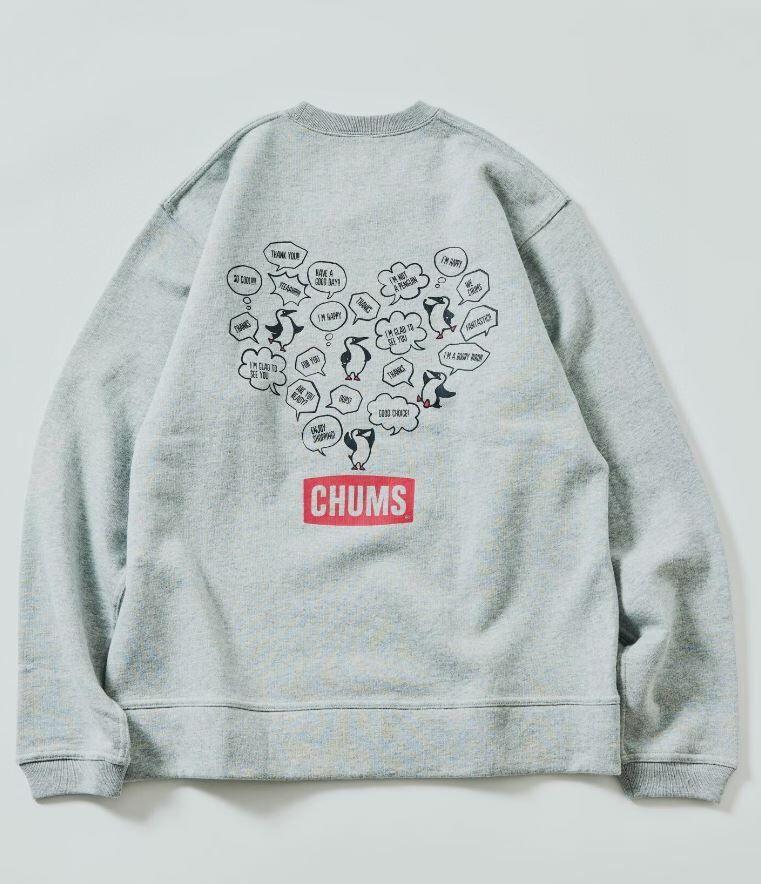 CHUMS Random Booby Bird Back Print Crew Neck Sweatshirt 🌟貨期:3至4星期 - HLY &amp; CHOCCICO
