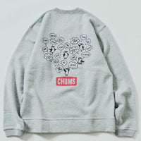 CHUMS Random Booby Bird Back Print Crew Neck Sweatshirt - HLY & CHOCCICO