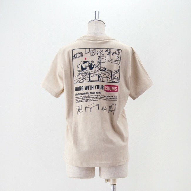 Chums Room  Tee - 5 Color HLY & CHOCCICO