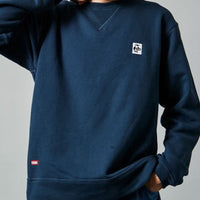 CHUMS Thanks you Back Print Crew Neck Sweatshirt - HLY & CHOCCICO