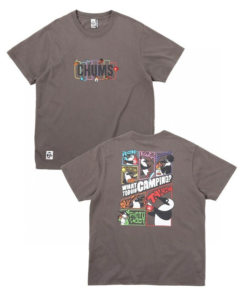 Chums What to do in camping  Tee - 6 Color HLY & CHOCCICO