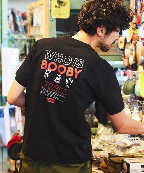 CHUMS 別注 Who is booby  T-shirt -4 Color - HLY & CHOCCICO