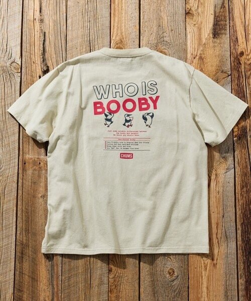 CHUMS 別注 Who is booby T-shirt - 4 Color - HLY & CHOCCICO
