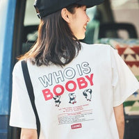 CHUMS 別注 Who is booby  T-shirt -4 Color - HLY & CHOCCICO