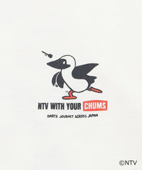 CHUMS x NTV Smile and collaborate! darts trip t-shirt HLY & CHOCCICO