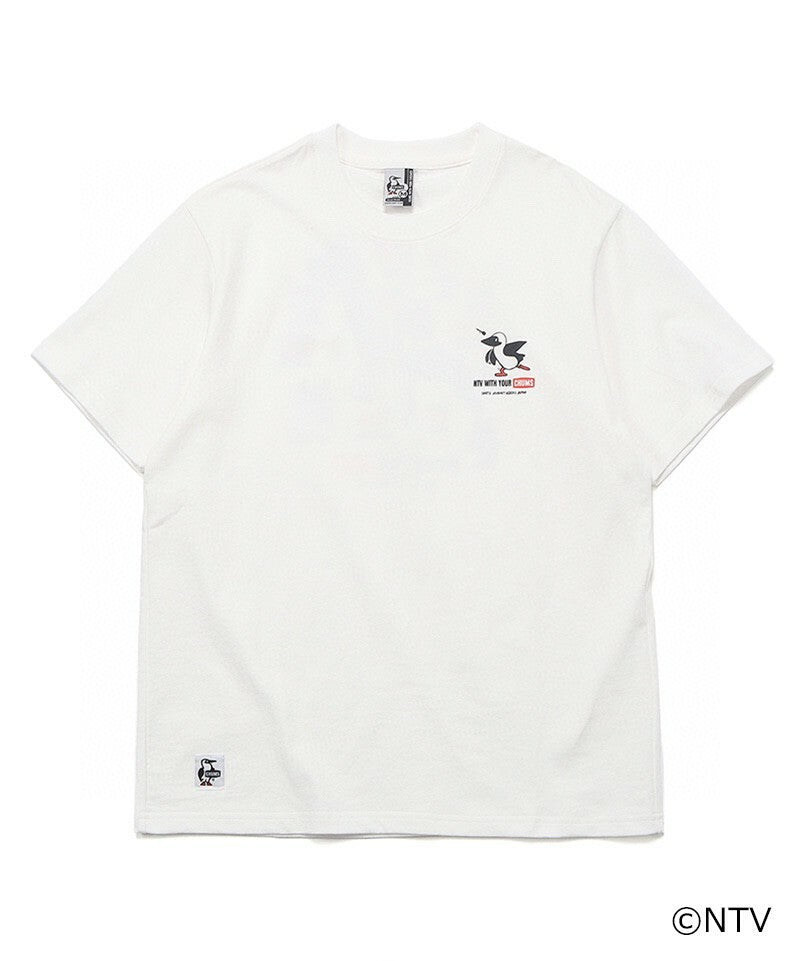 CHUMS x NTV Smile and collaborate! darts trip t-shirt - HLY & CHOCCICO