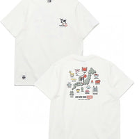 CHUMS x NTV Smile and collaborate! darts trip t-shirt - HLY & CHOCCICO