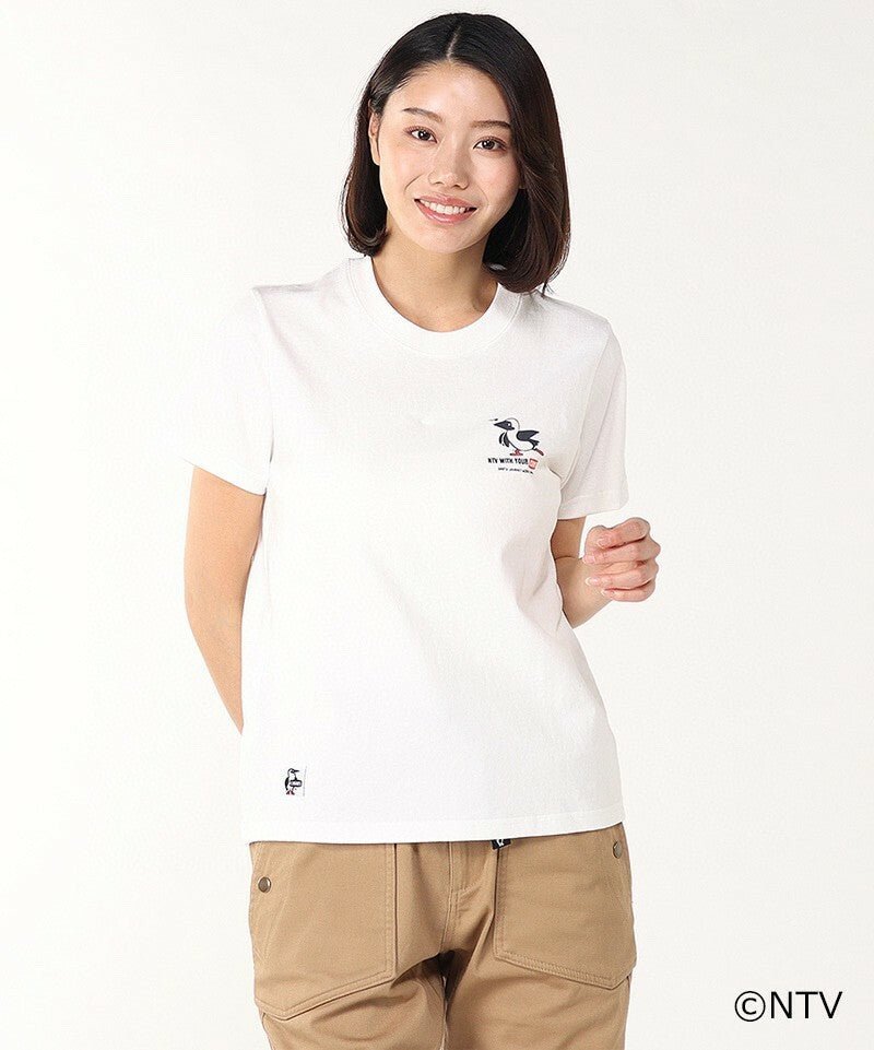 CHUMS x NTV Smile and collaborate! darts trip t-shirt - HLY & CHOCCICO