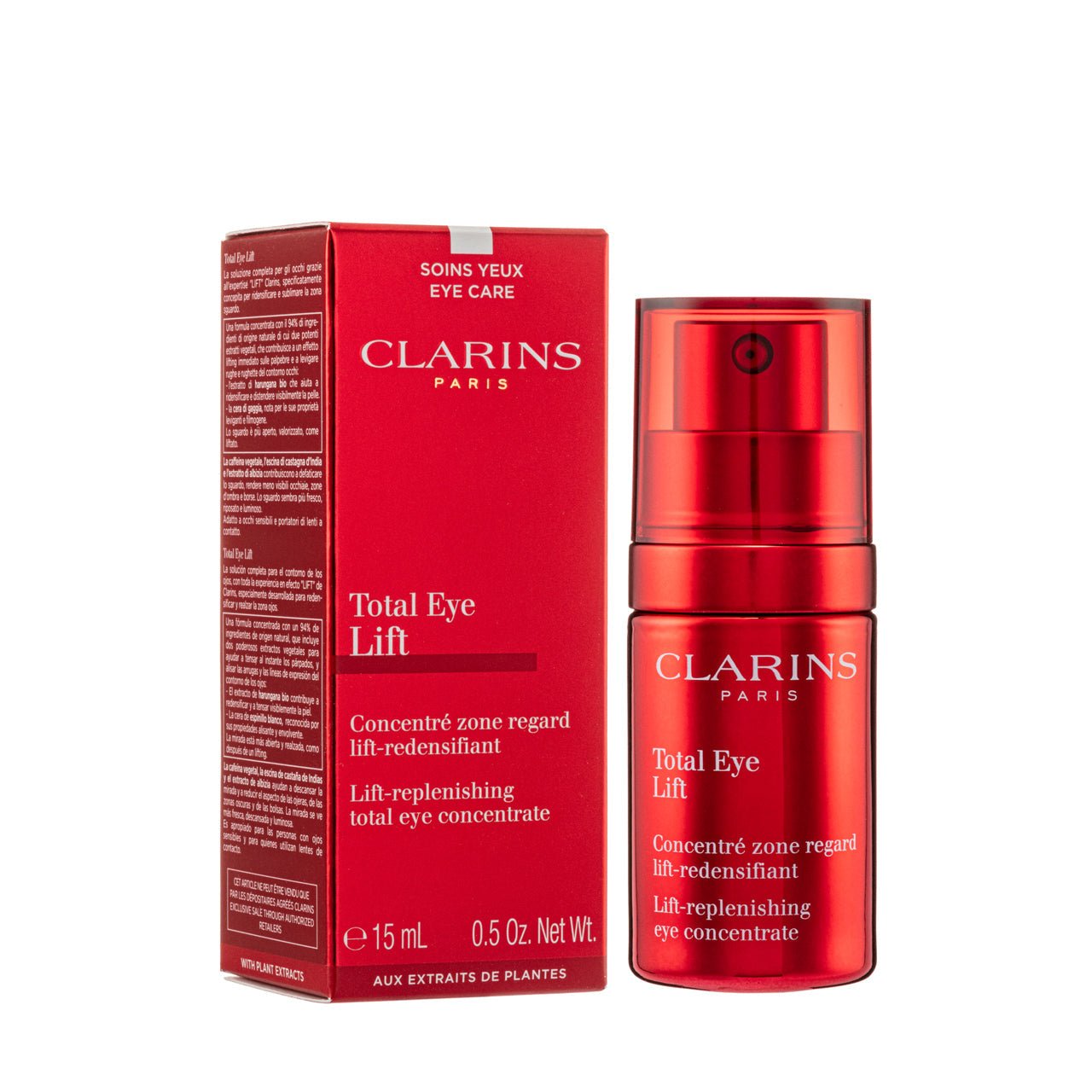 Clarins 全效緊緻眼霜15ml (免稅貨) HLY & CHOCCICO