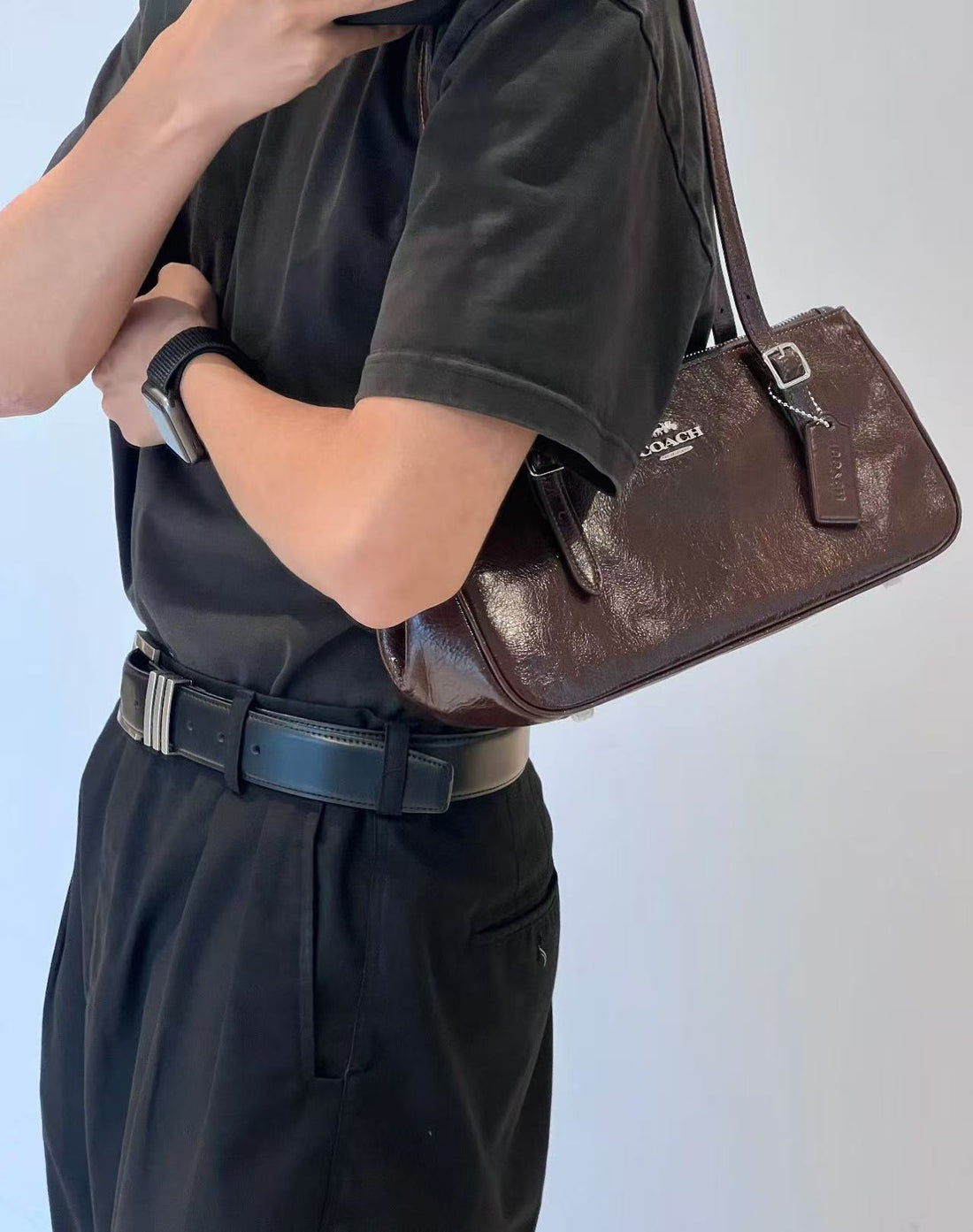 Coach Asher Shoulder Bag - HLY &amp; CHOCCICO