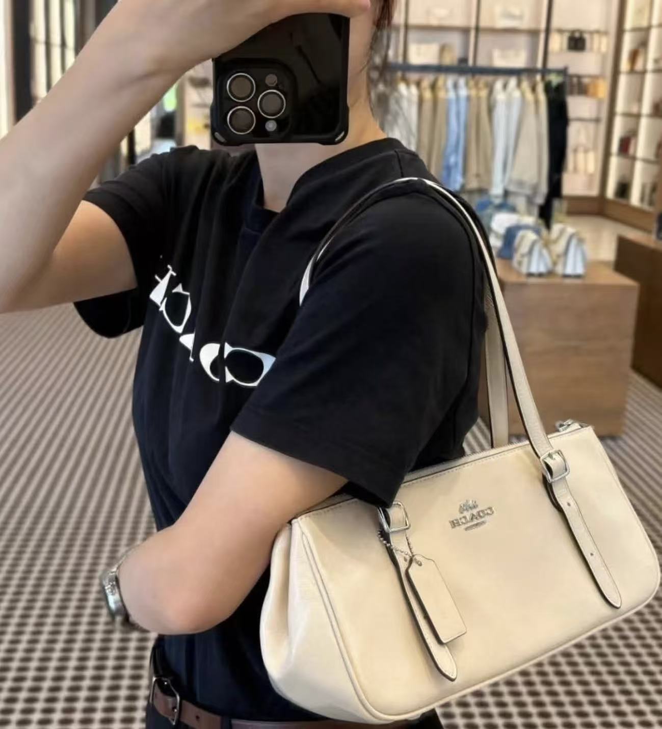Coach Asher Shoulder Bag - HLY &amp; CHOCCICO
