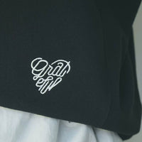 日本直送Coen heart motif embroidered sweatshirt - HLY & CHOCCICO