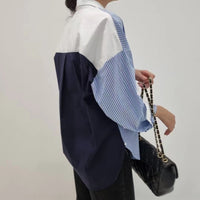 韓國直送Color Block Shirt Top  - 2 Color - HLY & CHOCCICO
