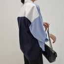 韓國直送Color Block Shirt Top  - 2 Color HLY & CHOCCICO