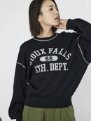 日本直送Color Scheme Stitch College Knit Tops - HLY & CHOCCICO