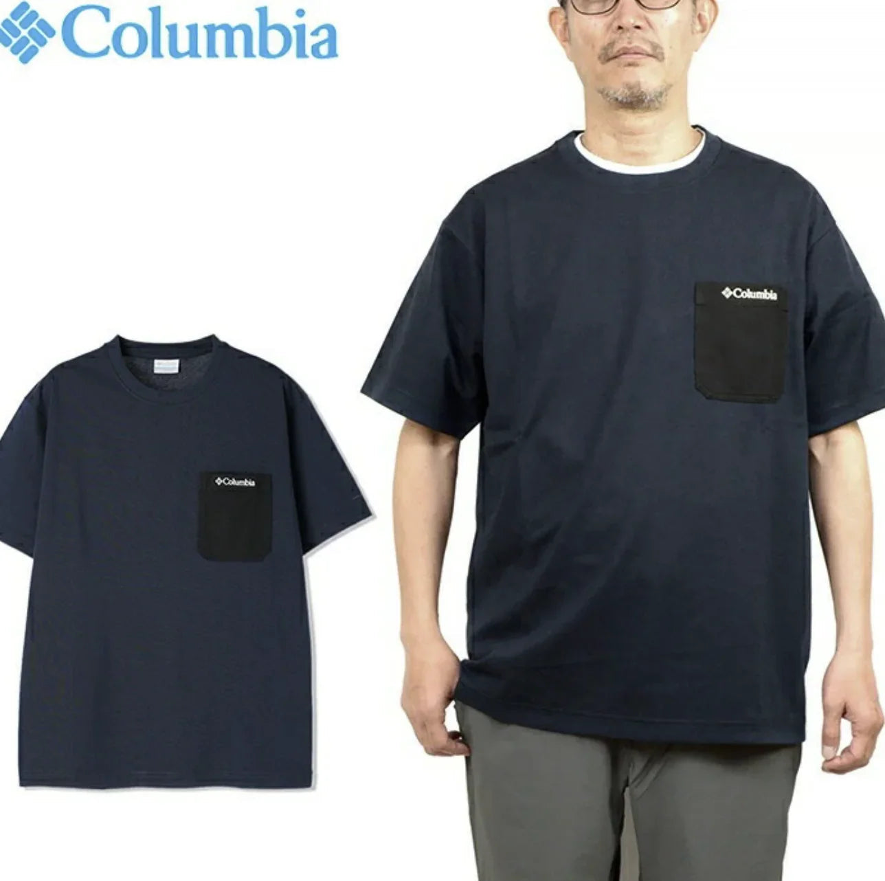 日本直送Columbia Pm0512 Yonge Street Short Sleeve Crew Tee - HLY &amp; CHOCCICO