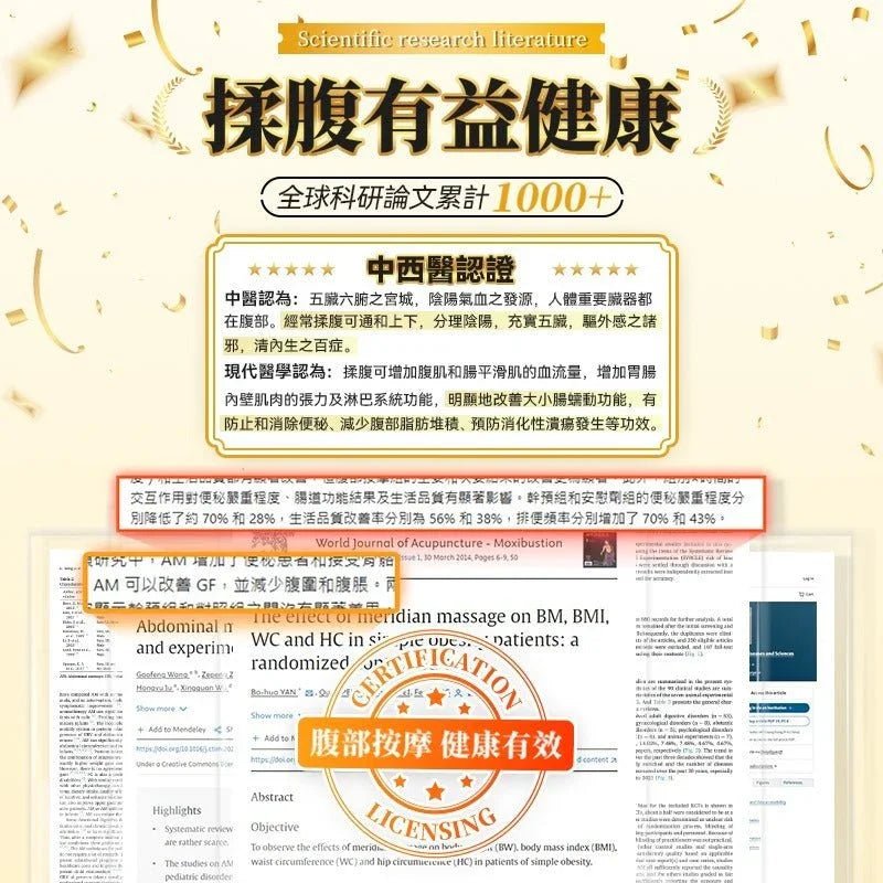 Comforbot 無線專業仿手揉按健腹消脹通絡熱敷舒肚儀 - HLY &amp; CHOCCICO