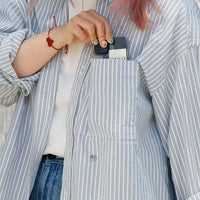 Nanamica CORDURA Button Down Stripe Wind Shirt HLY & CHOCCICO