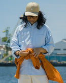 Nanamica CORDURA Button Down Stripe Wind Shirt HLY & CHOCCICO