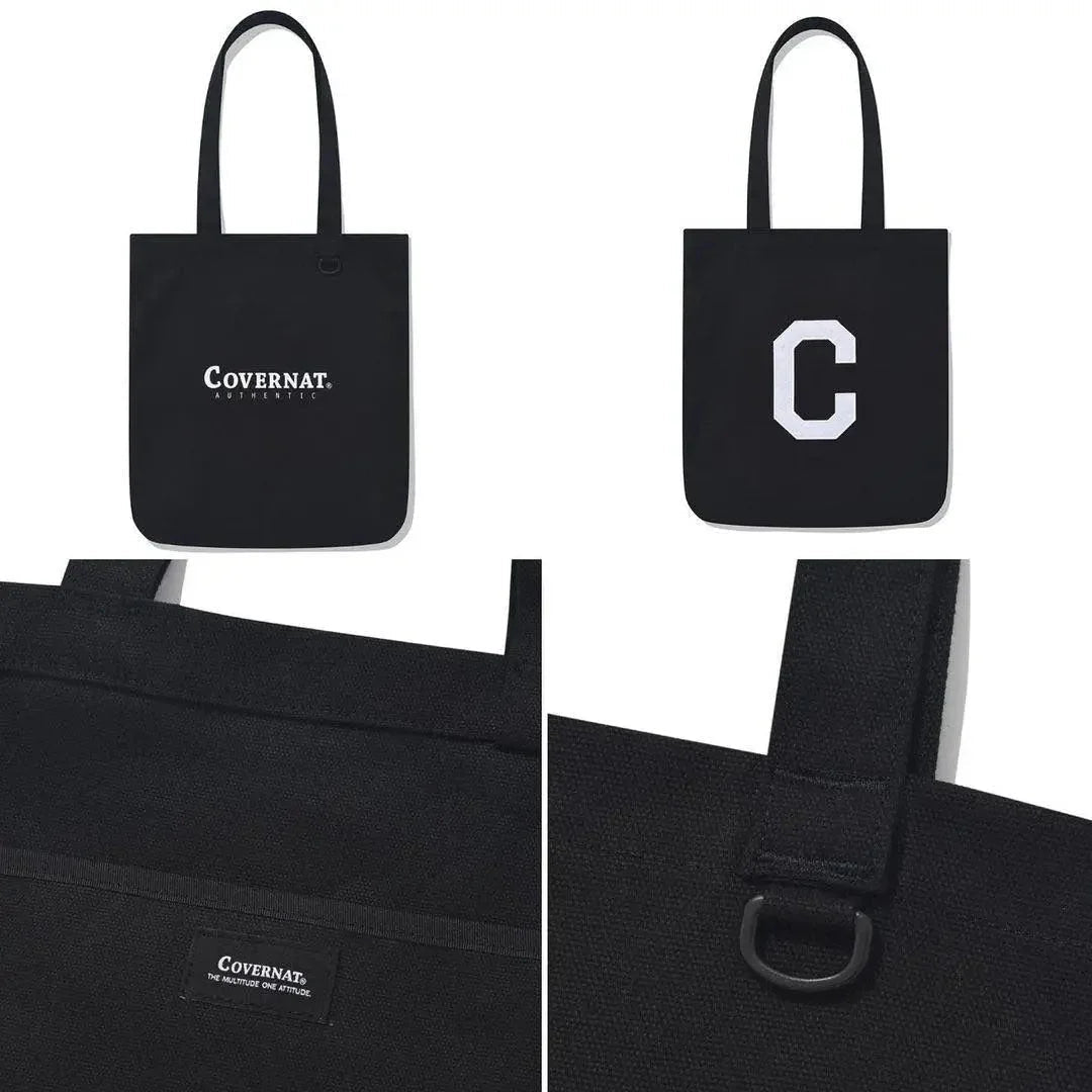 🌟現貨🌟韓國直送 COVERNAT Logo Canvas Tote Bag - HLY &amp; CHOCCICO