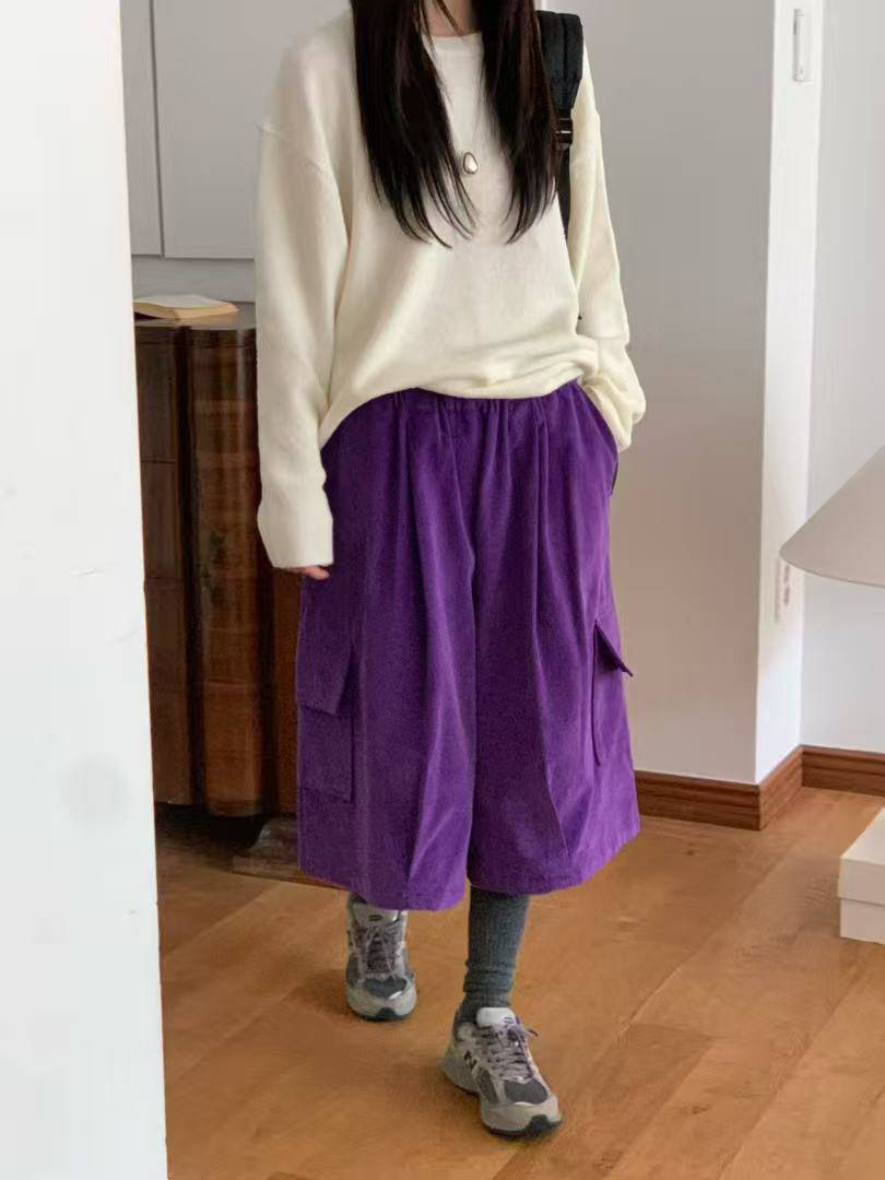 韓國直送Cozy Cloud Sweater／Casual Cargo Skirt ／Sleek Puffer Vest - HLY & CHOCCICO