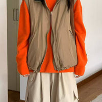 韓國直送Cozy Cloud Sweater／Casual Cargo Skirt ／Sleek Puffer Vest - HLY & CHOCCICO