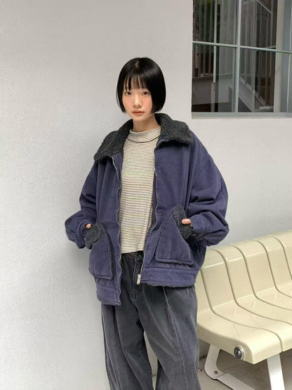 韓國直送Cozy Sherpa - Lined Jacket - HLY &amp; CHOCCICO