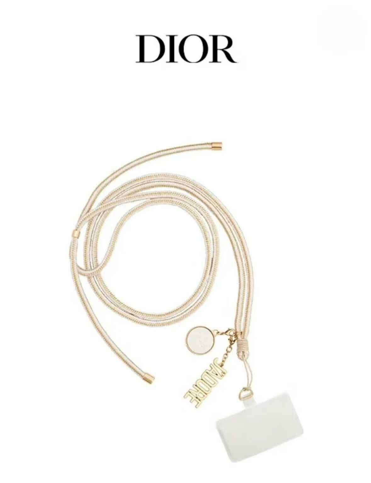 🌟 D i o r J'Adore Phone Strap 金色手機繩🌟