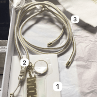 🌟 D i o r J'Adore Phone Strap 金色手機繩🌟 - HLY & CHOCCICO